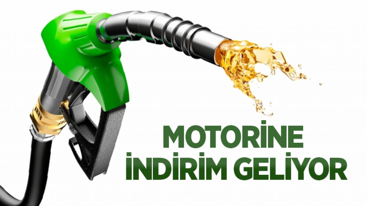 Motorine indirim geliyor
