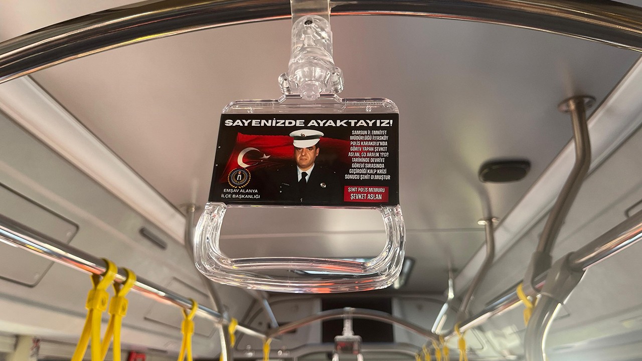 Şehitlerin isimleri halk otobüslerinde yaşatılacak