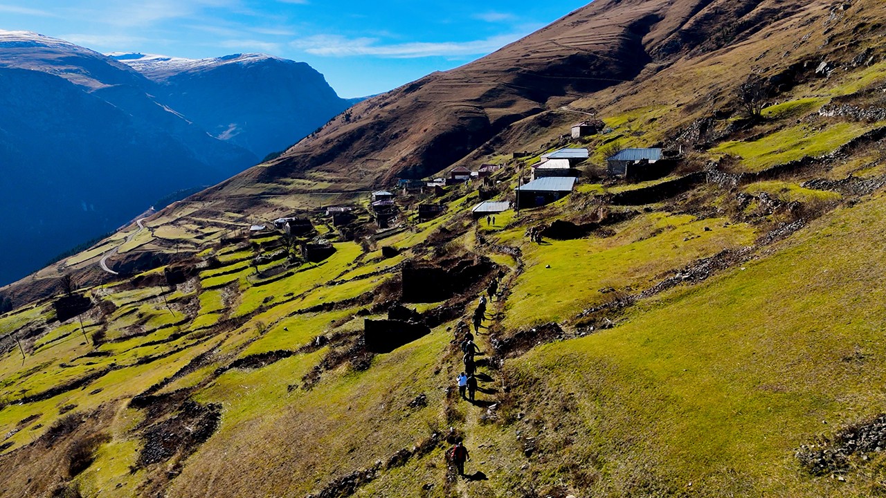 'Kayıp Santa Yolu'nda vefa yürüyüşü