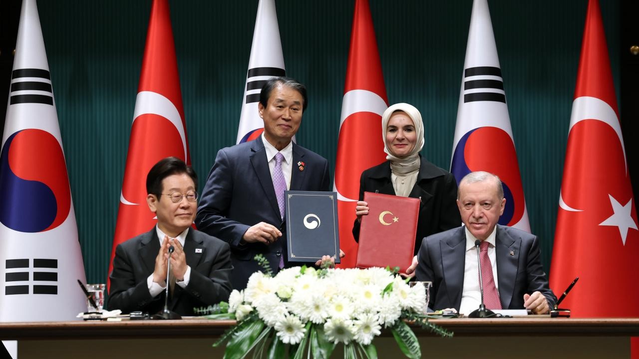 Türkiye ile Güney Kore arasında 3 anlaşma imzalandı