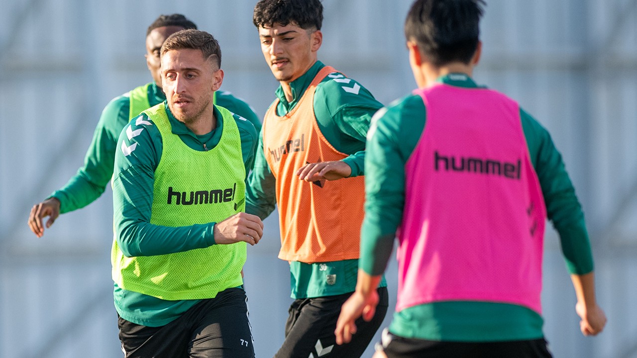 Konyaspor, Trabzonspor maçının hazırlıklarını sürdürdü