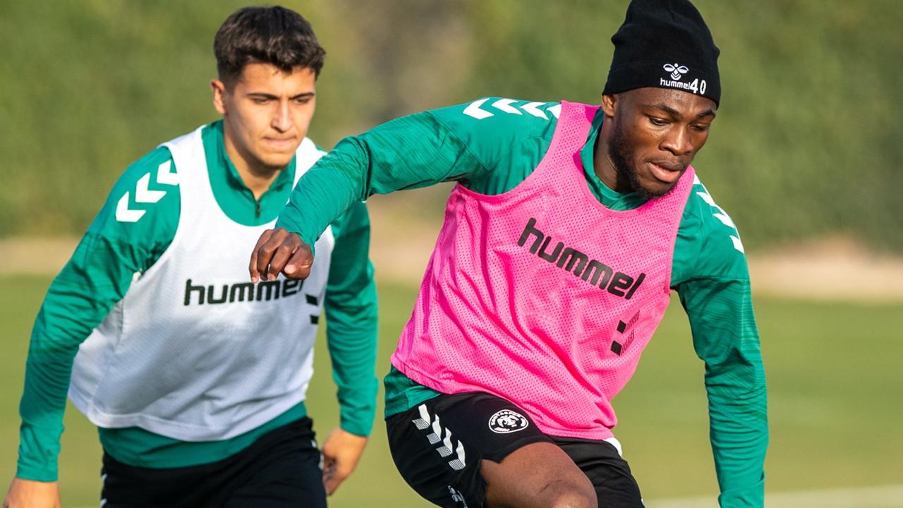 Anadolu Kartalı taktik çalışıyor