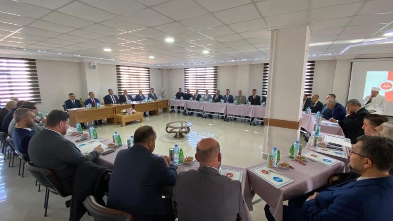 Bozkır’da müftüler çalışmaları değerlendirdi