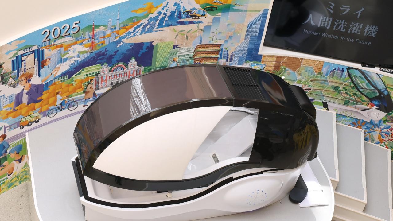 İnsanı çamaşır gibi yıkayacak makine hizmete hazır