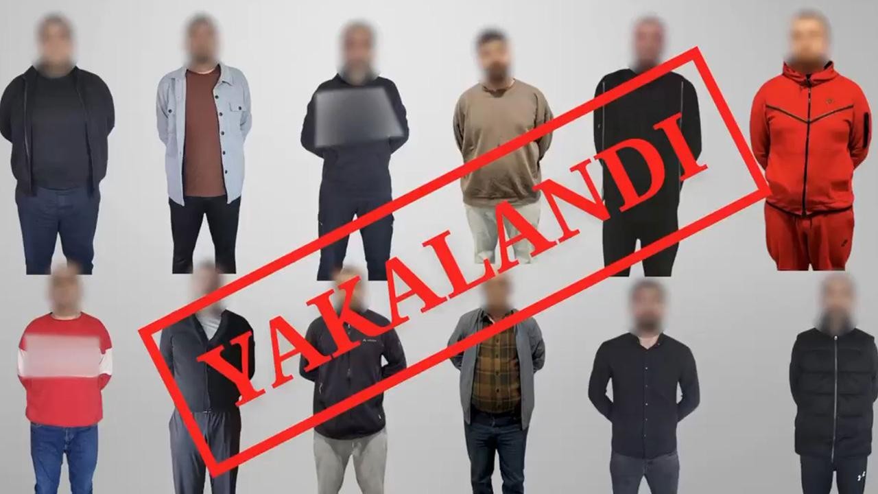 Kırmızı bültenle aranan 12 suçlu Türkiye’ye getirildi