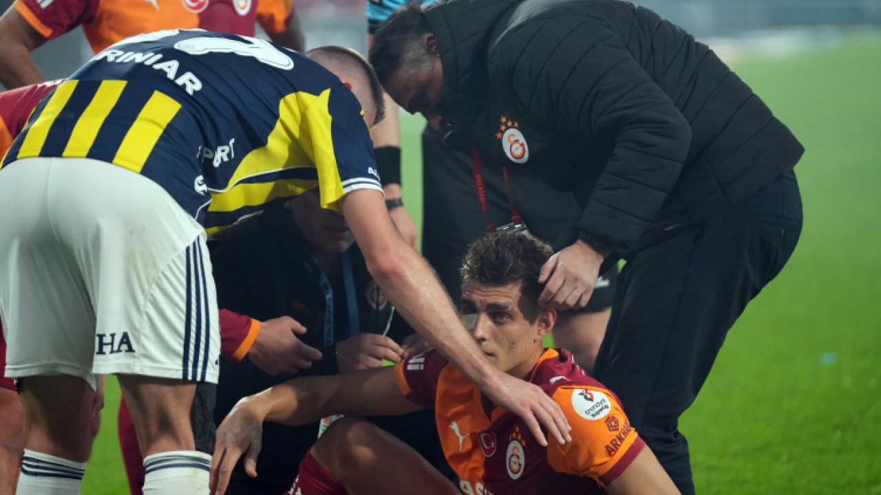 Galatasaraylı futbolcu Kazımcan Karataş'ın gözüne çakmak atan kişi yakalandı