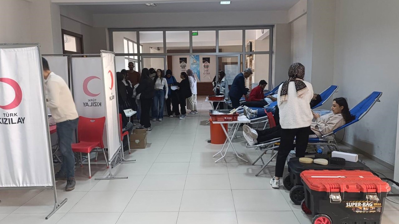Karapınar'da kan bağışı etkinliği