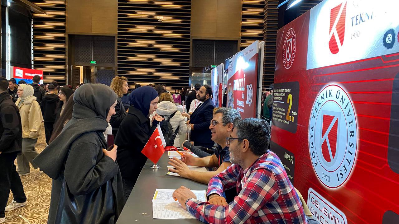 Konya Teknik Üniversitesi, üniversite tanıtım günlerinde aday öğrencilerle buluşmaya devam ediyor