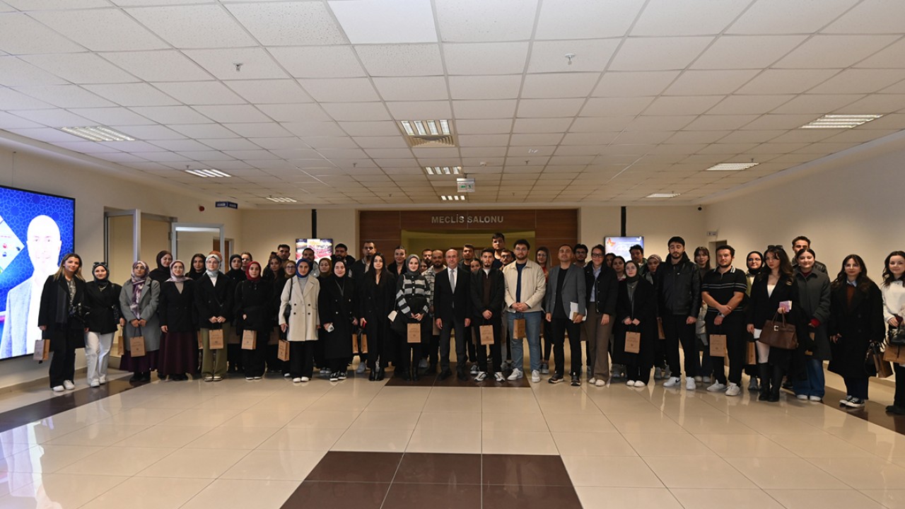 Üniversite öğrencileri Selçuklu’nun meclis oturumunu takip etti