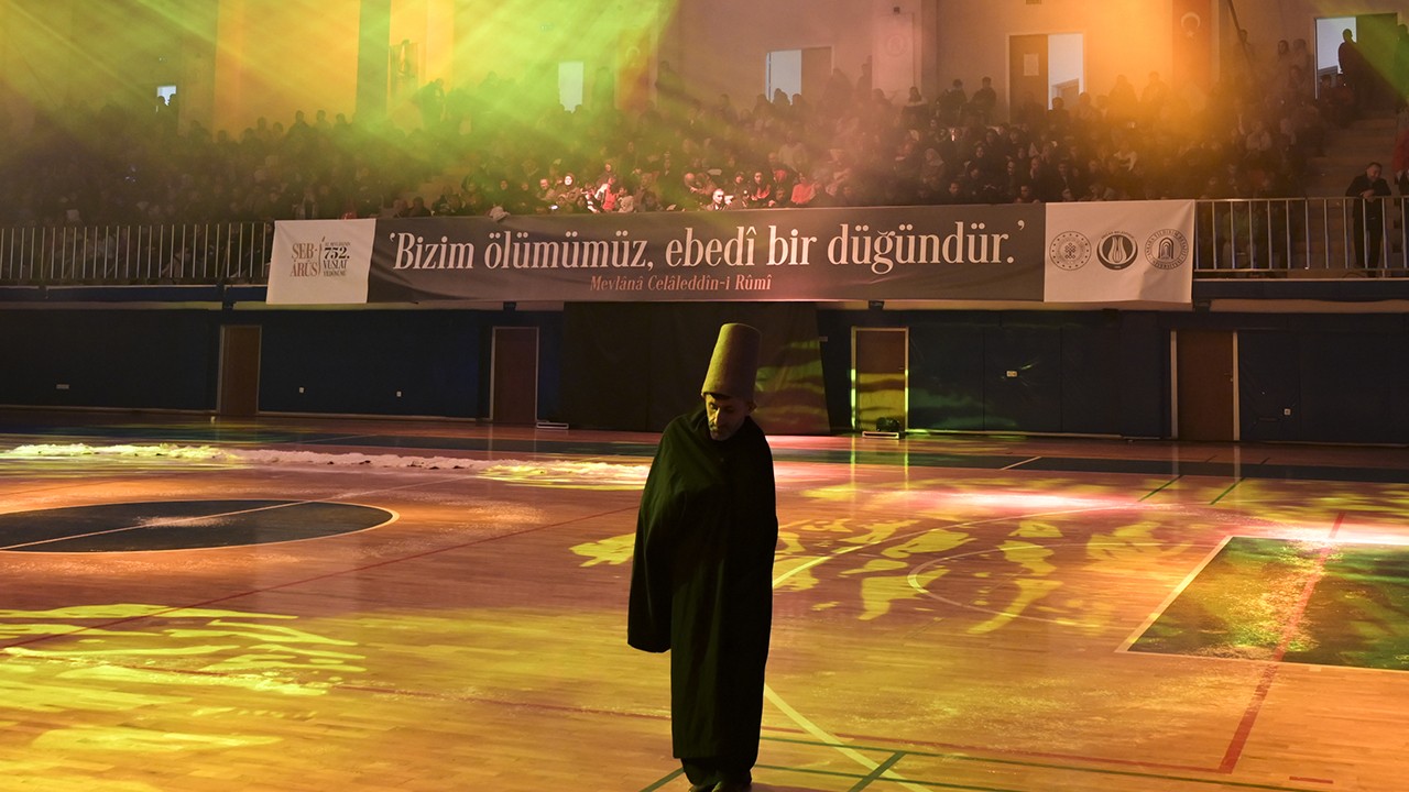 Ankara'da Mevlana Celaleddin-i Rumi'nin 752. Vuslat Yıl Dönümü dolayısıyla Şeb-i Arus töreni yapıldı
