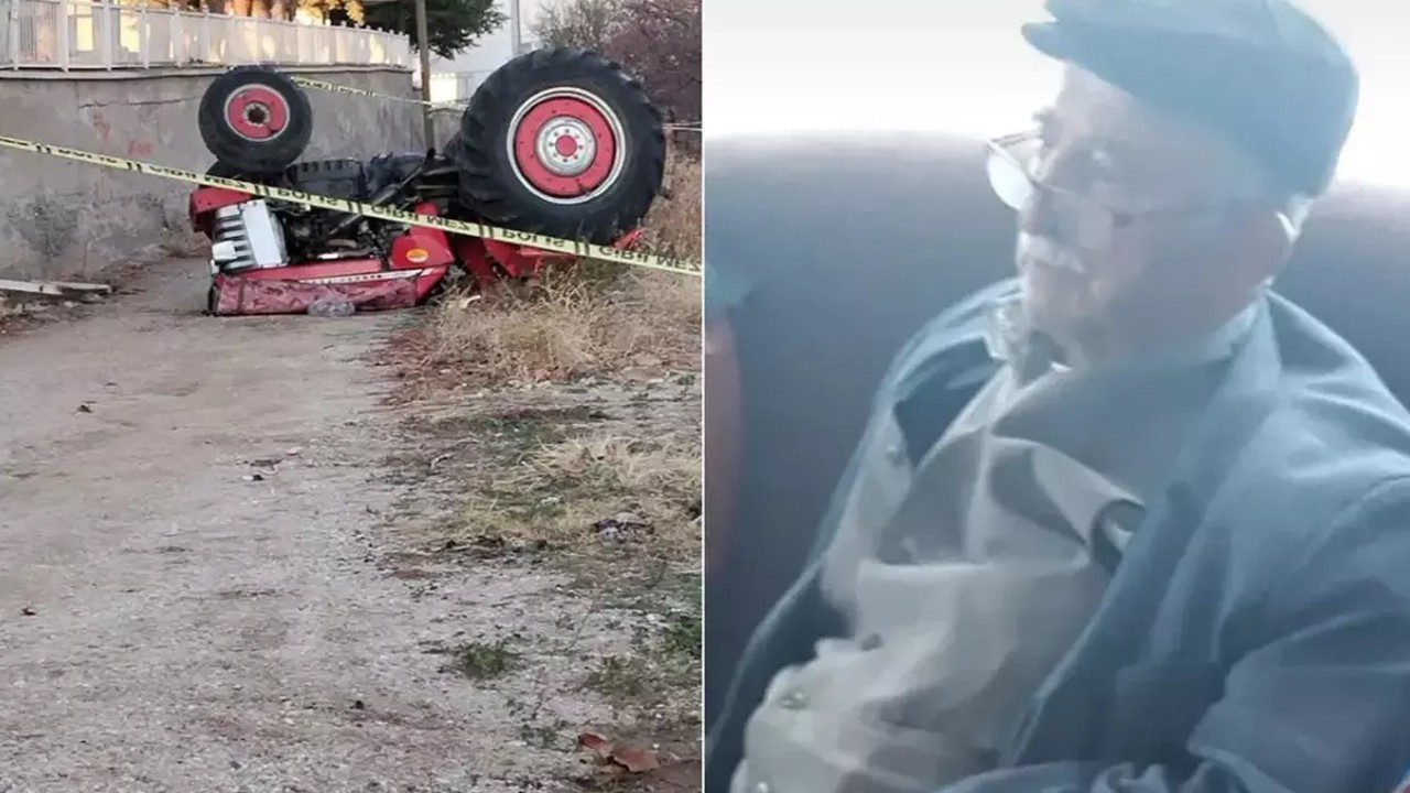 İlaç yazdırdığı hastanenin otoparkında traktör kazasında öldü