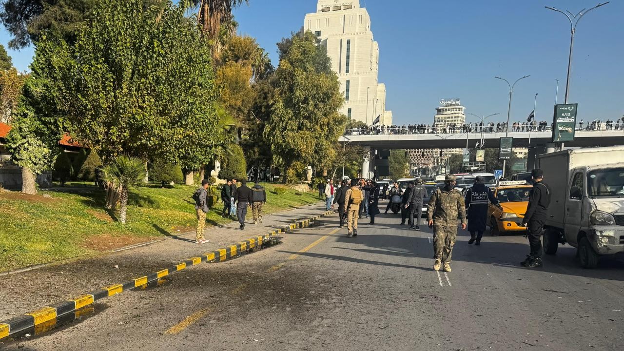 Suriye'nin başkenti Şam'da patlama meydana geldi