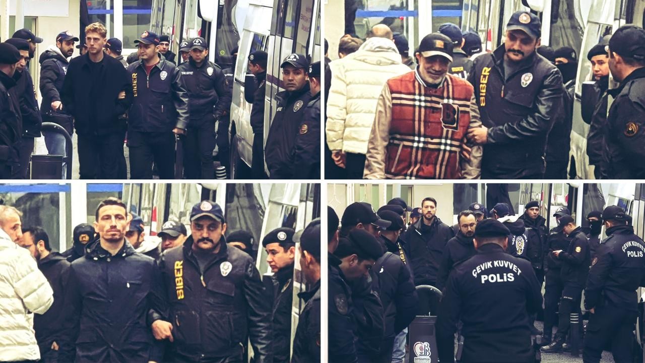 'Futbolda bahis' soruşturmasında gözaltına alınanlar adliyede