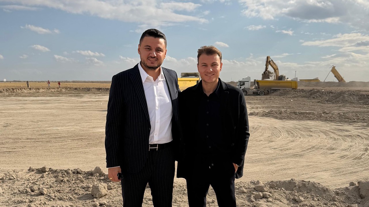 Eski Konyasporlular inşaat projesinde bir arada