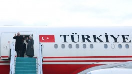 Cumhurbaşkanı Erdoğan Türkmenistan'da