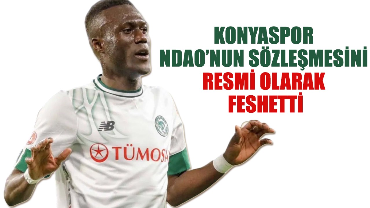 Konyaspor, Ndao’nun sözleşmesini resmi olarak feshetti