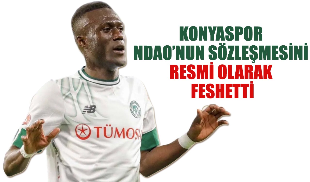 Konyaspor, Ndao’nun sözleşmesini resmi olarak feshetti