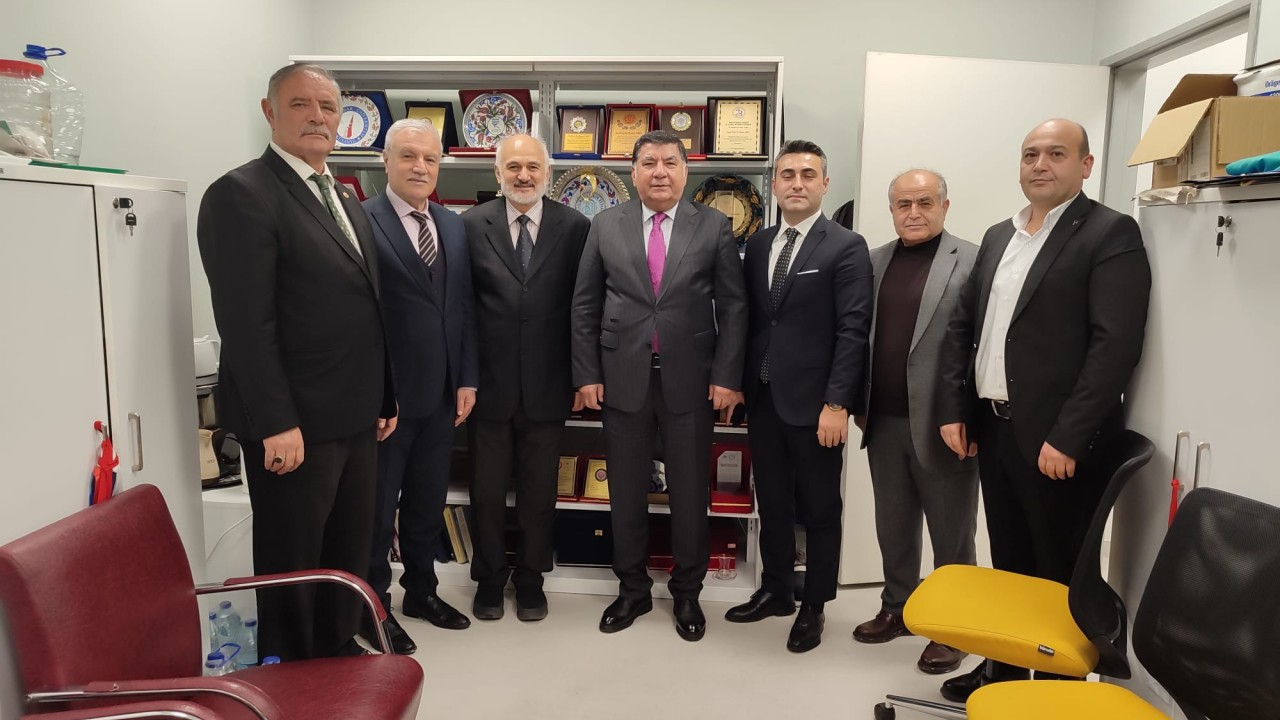 Kulu’da Prof. Dr. Özcan Erel’e ziyaret