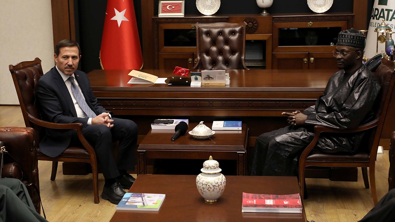 Senegal Ankara Büyükelçisi Diop’tan Başkan Kılca’ya ziyaret