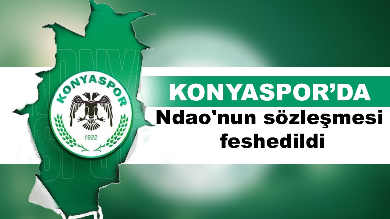Konyaspor'da Ndao'nun sözleşmesi feshedildi