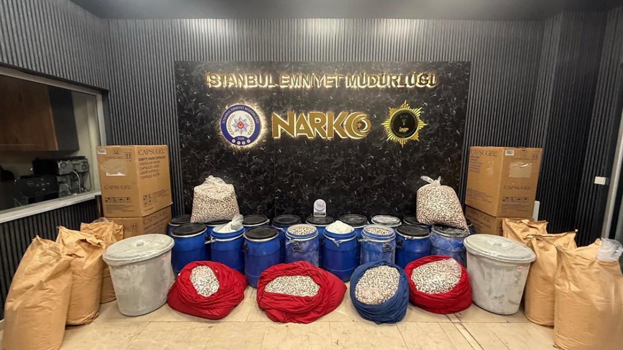 2 ilde gerçekleştirilen operasyonda 6 milyon 958 bin adet uyuşturucu hap ele geçirildi