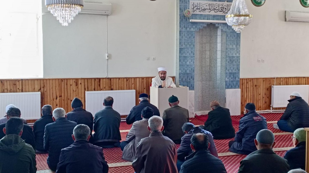 Beyşehir ilçesinde yağmur duası yapıldı