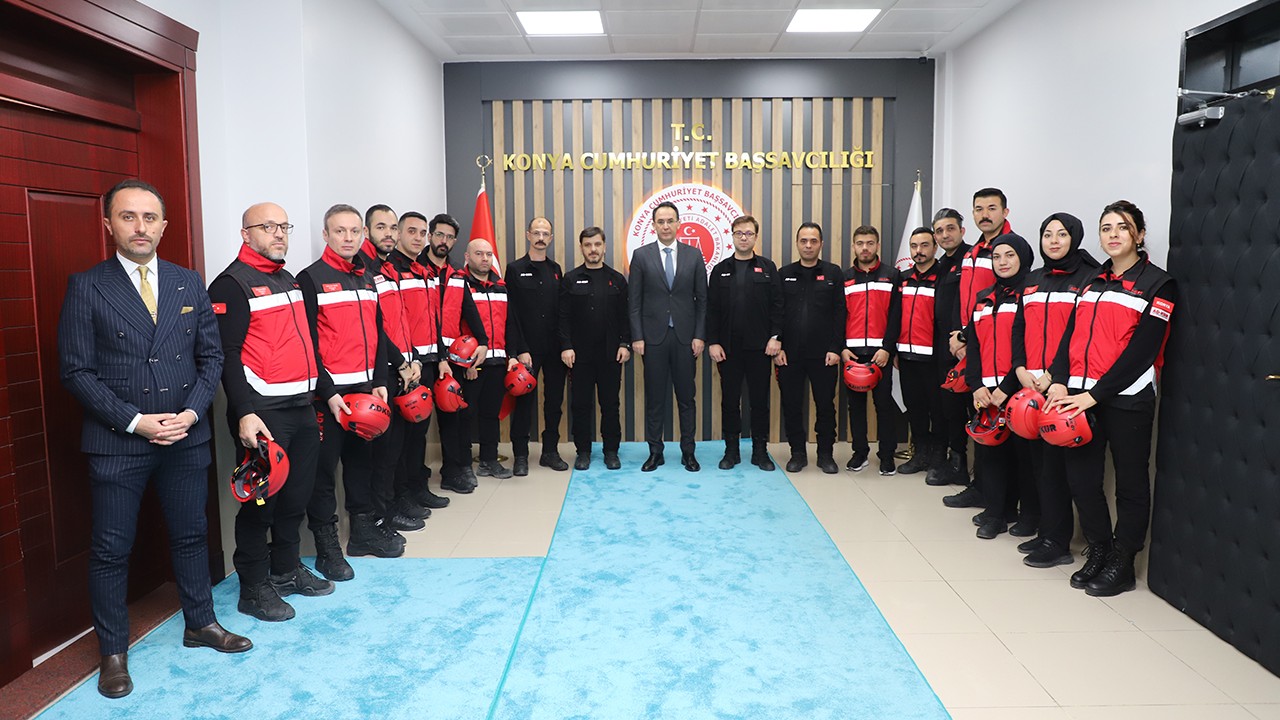 Konya Adliyesi  Ad-Kur Ekibi AFAD akreditasyonu aldı