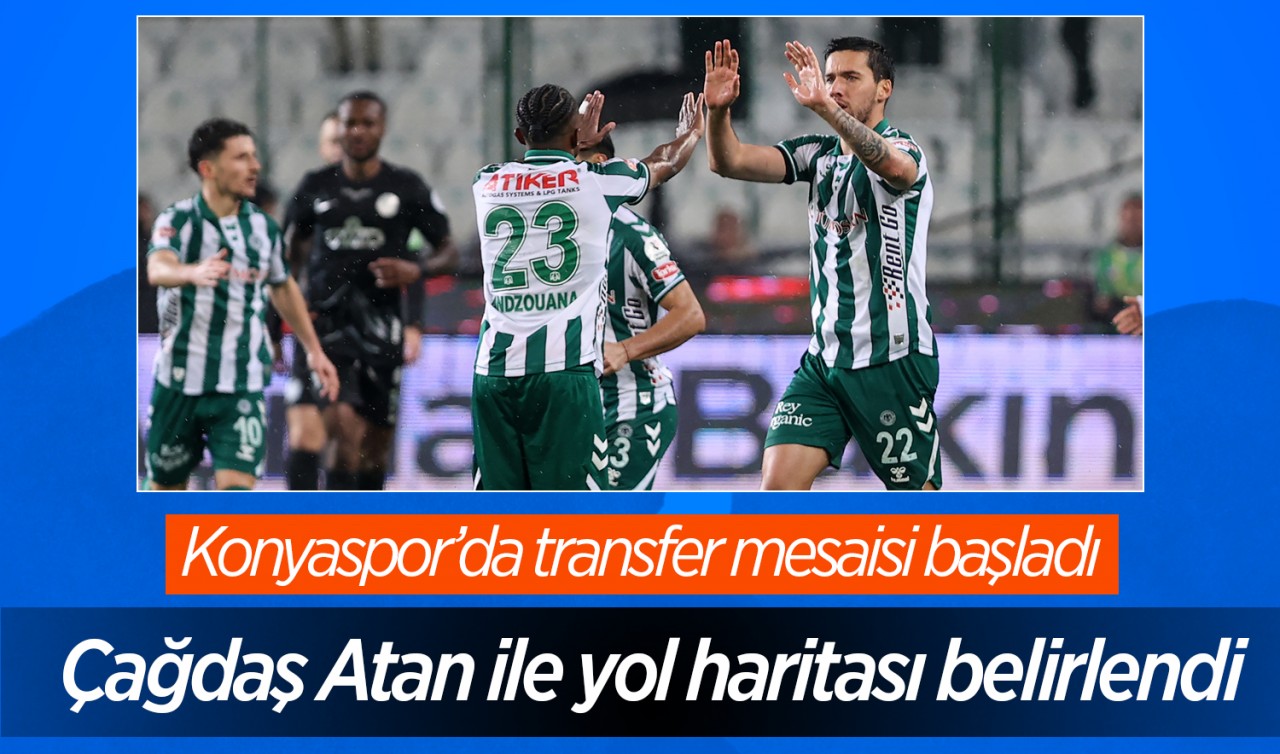 Konyaspor’da transfer mesaisi başladı: Çağdaş Atan ile yol haritası belirlendi