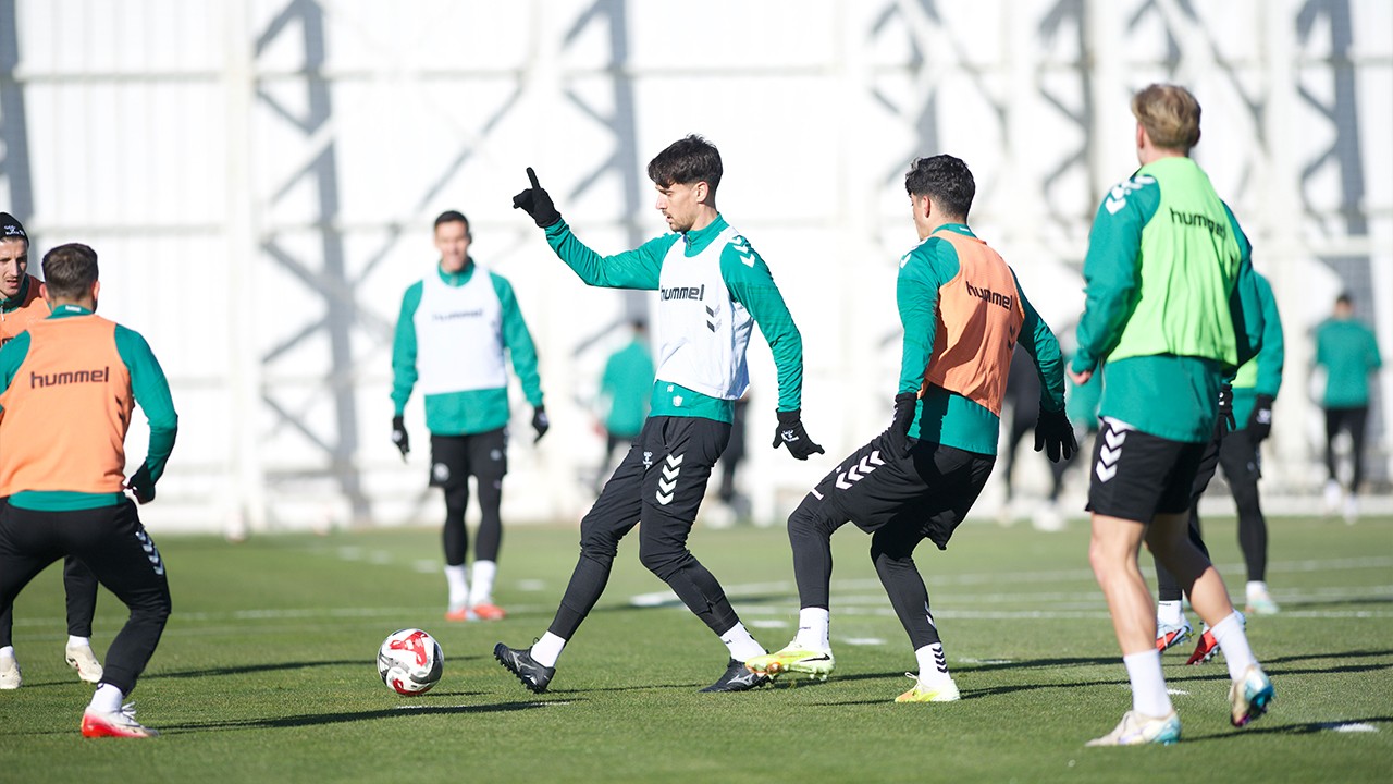 Konyaspor, Kayserispor maçının hazırlıklarına başladı
