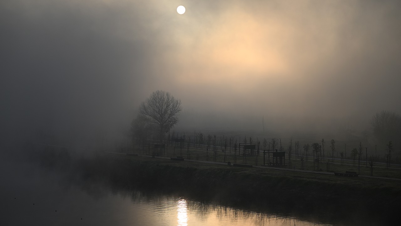 Yoğun sis! Görüş mesafesi 40 metreye kadar düştü