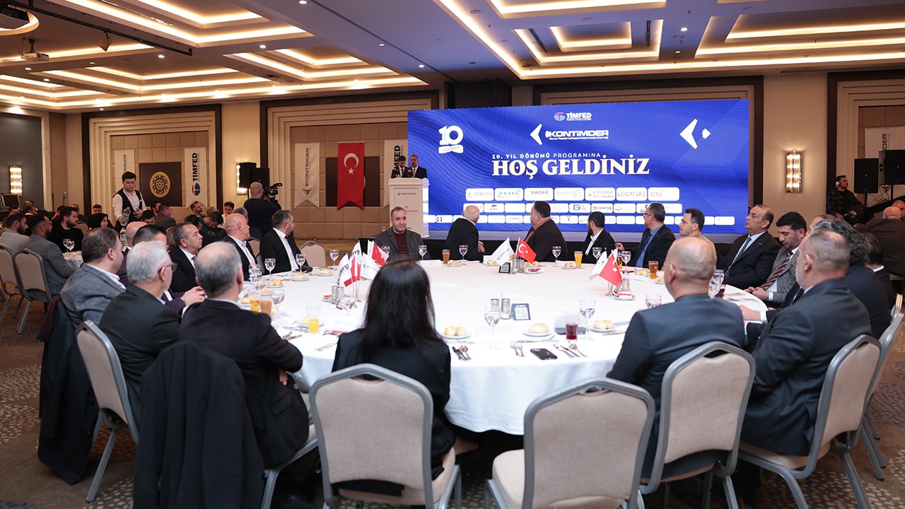 KONTİMDER 10. kuruluş yıldönümünü kutladı