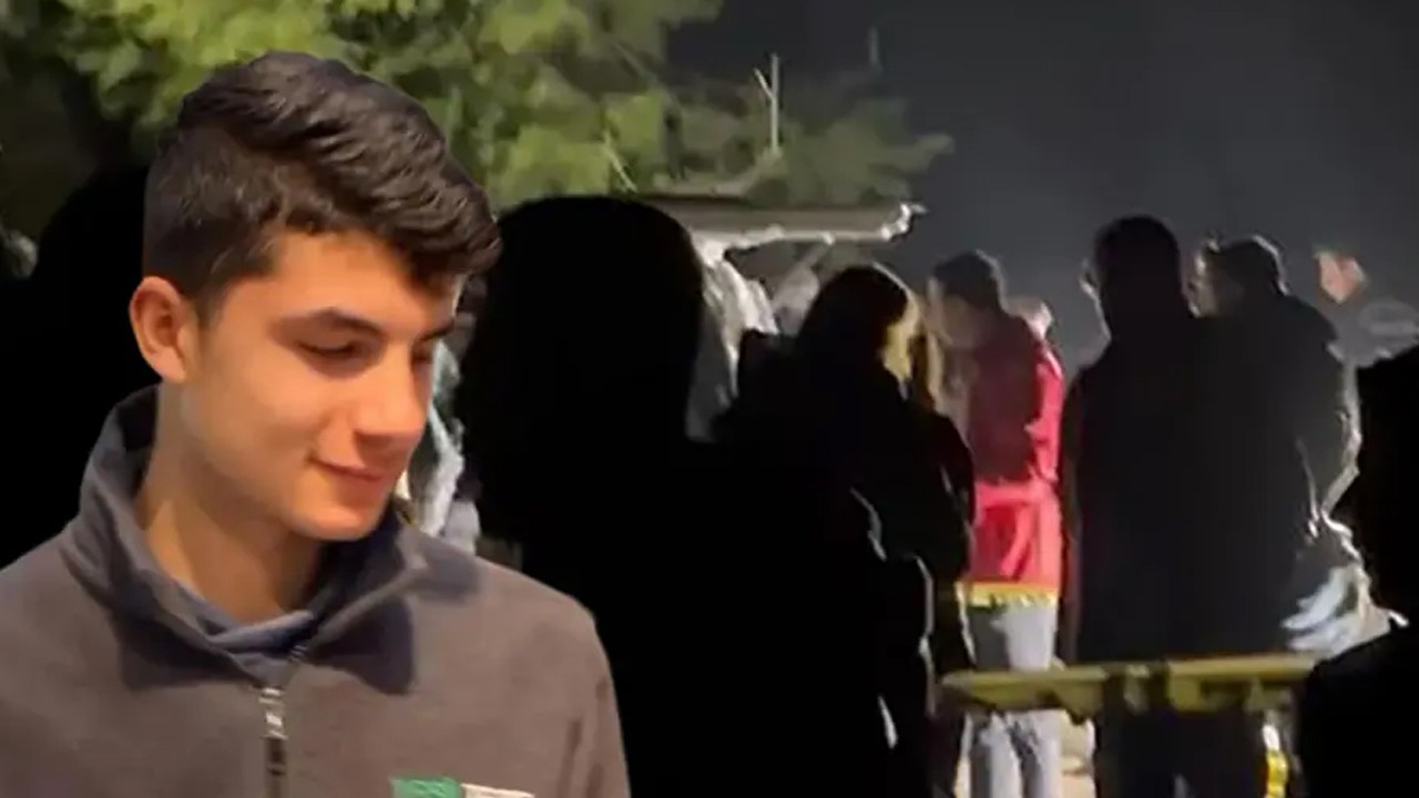 Mezarlıkta sır ölümde isimlerin yazılı olduğu bıçak ayrıntısı