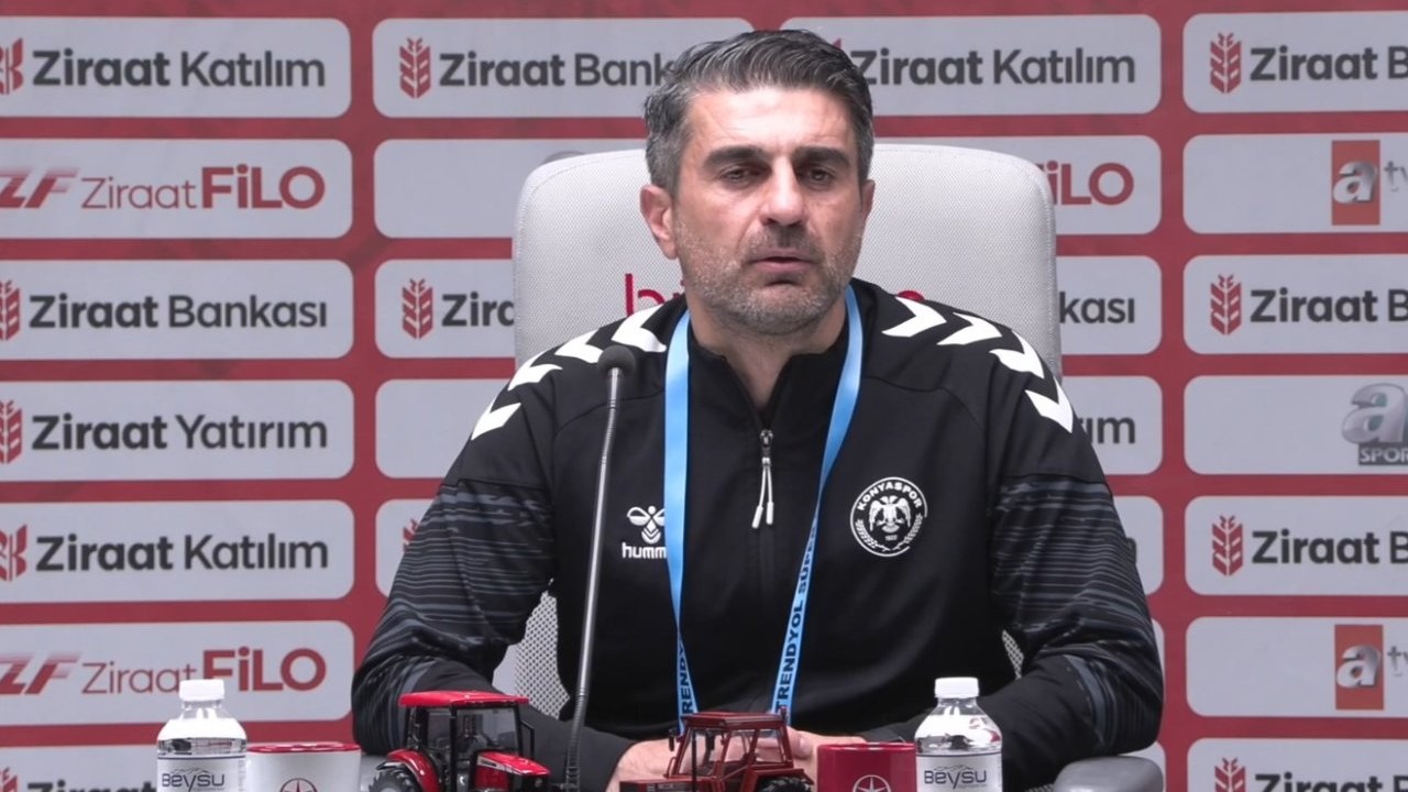 Konyaspor Yardımcı Antrenörü Hasan Fırat: "Maçı ilk yarıda bitirme şansımız vardı"