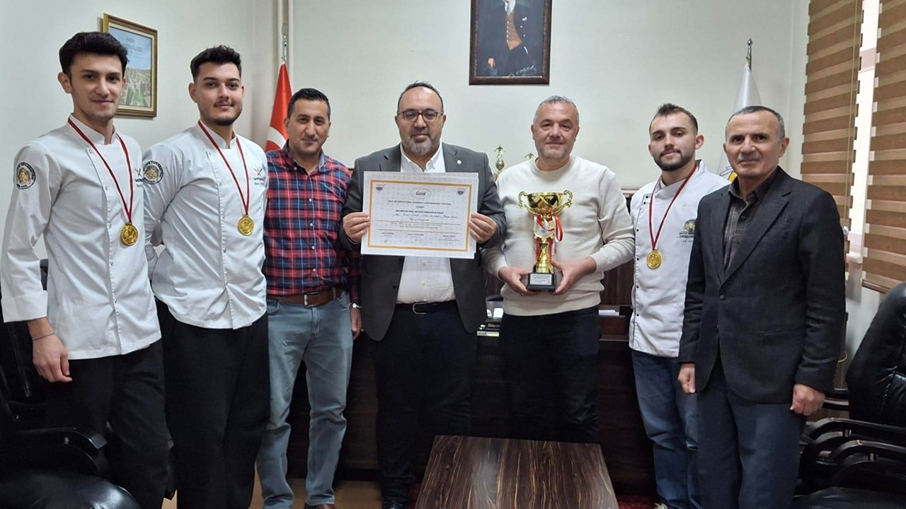 Selçuk Üniversitesi, gastronomi ve mutfak sanatlarında dünya birincisi