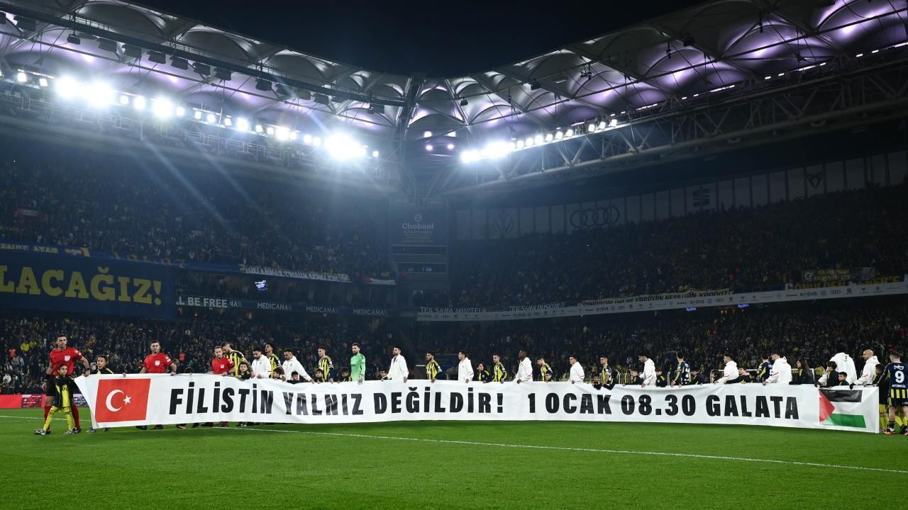 Spor kulüplerinden Büyük Gazze Yürüyüşüne destek