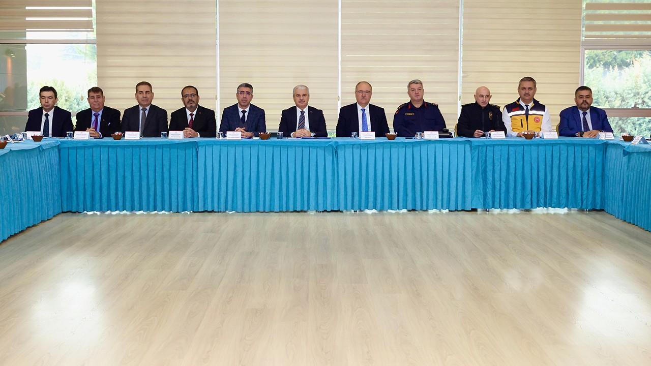 Konya’da bağımlılıkla mücadele kurulu toplantısı