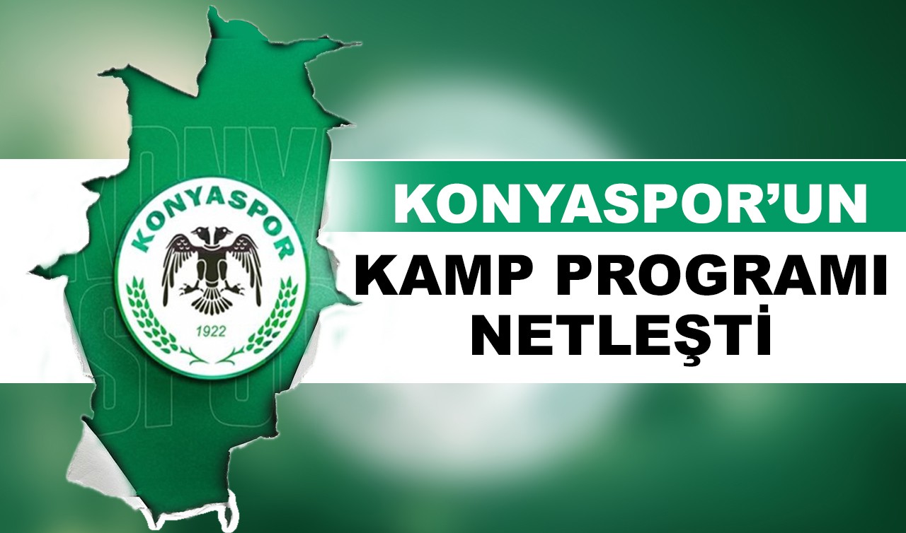Konyaspor'un kamp programı netleşti!
