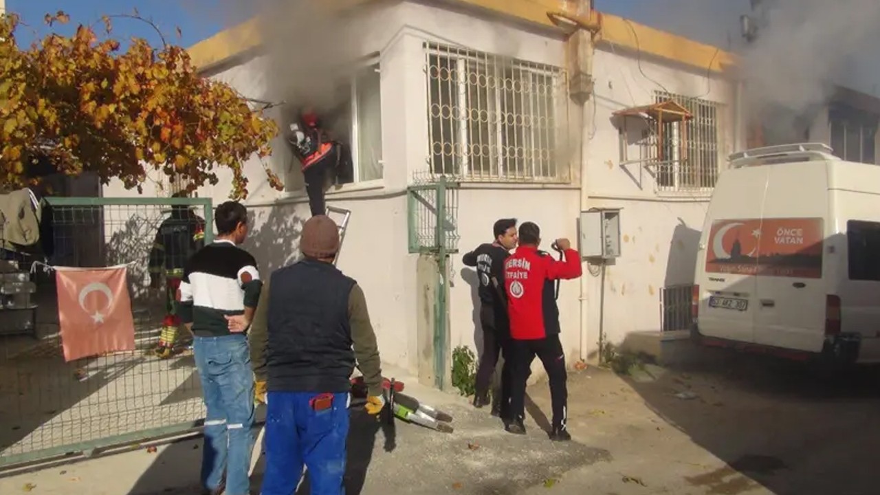 Yangın faciasında 7 yaşındaki ve bir yaşındaki iki kardeş yaşamını yitirdi