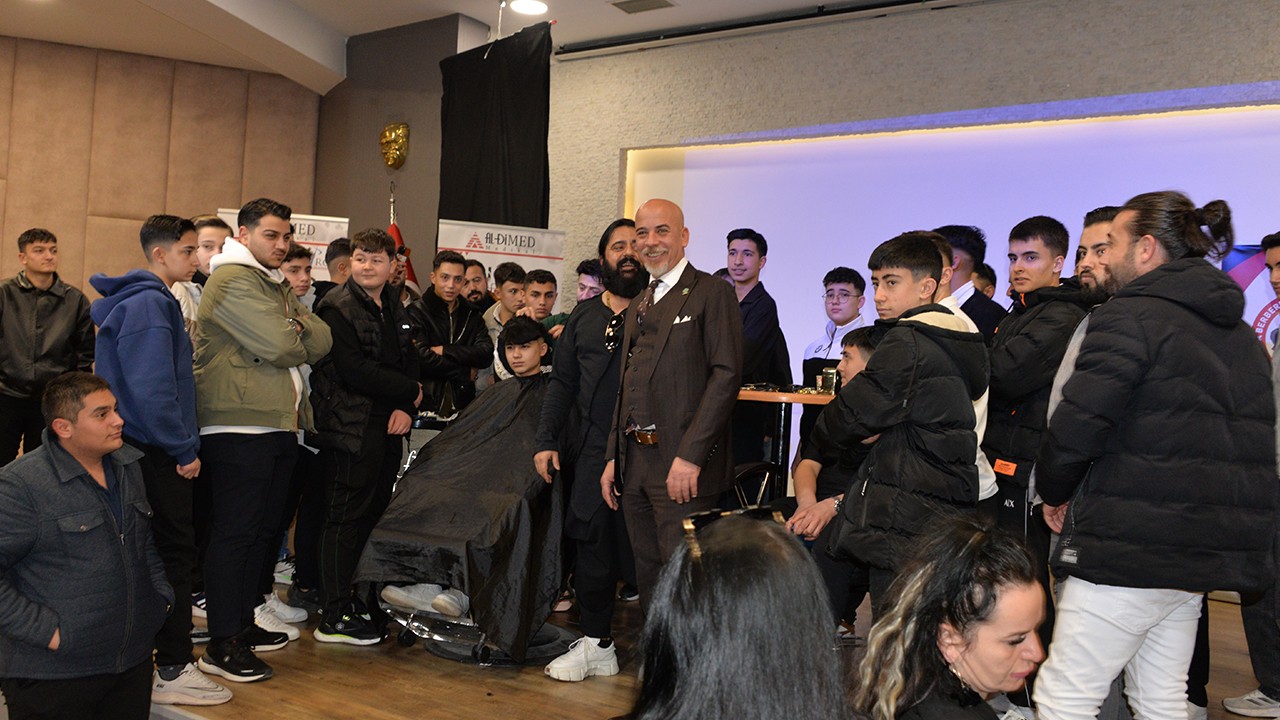 Konya’da erkek kuaförlerine yönelik eğitim semineri