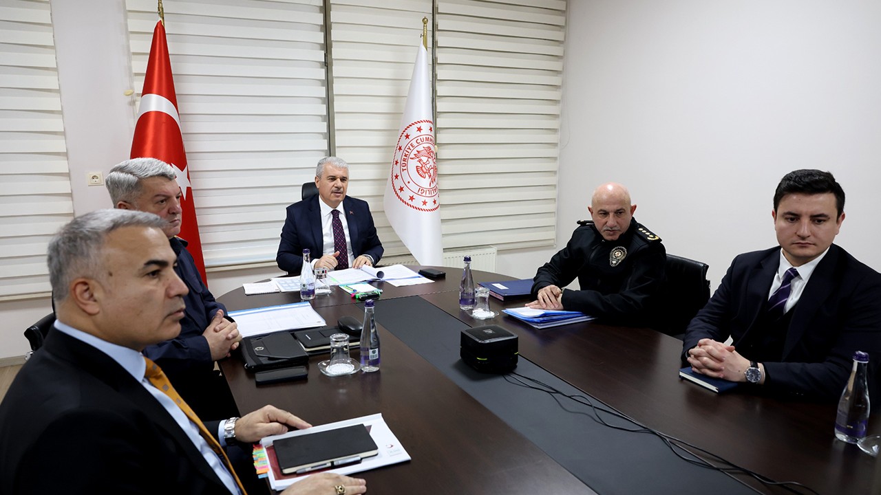 Vali İbrahim Akın başkanlığında kaymakamlar toplantısı yapıldı