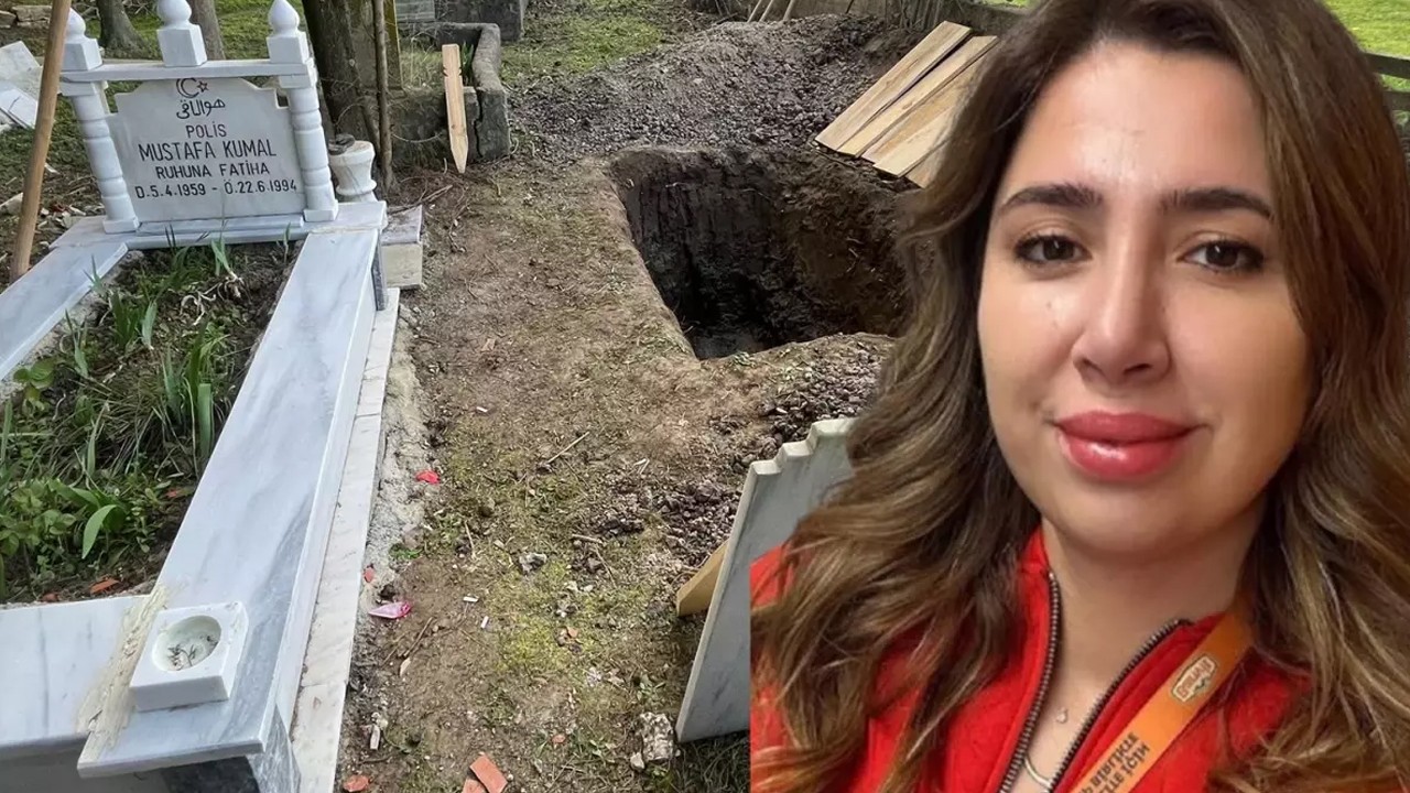 Cansız bedeni gölde bulunan Elif Kumal, 2 yaşındayken kaybettiği babasının yanına defnedildi