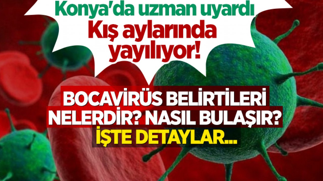 Konya'da uzman uyardı: Bocavirüs kış aylarında yayılıyor! Bocavirüs belirtileri nelerdir? Nasıl bulaşır? İşte detaylar...