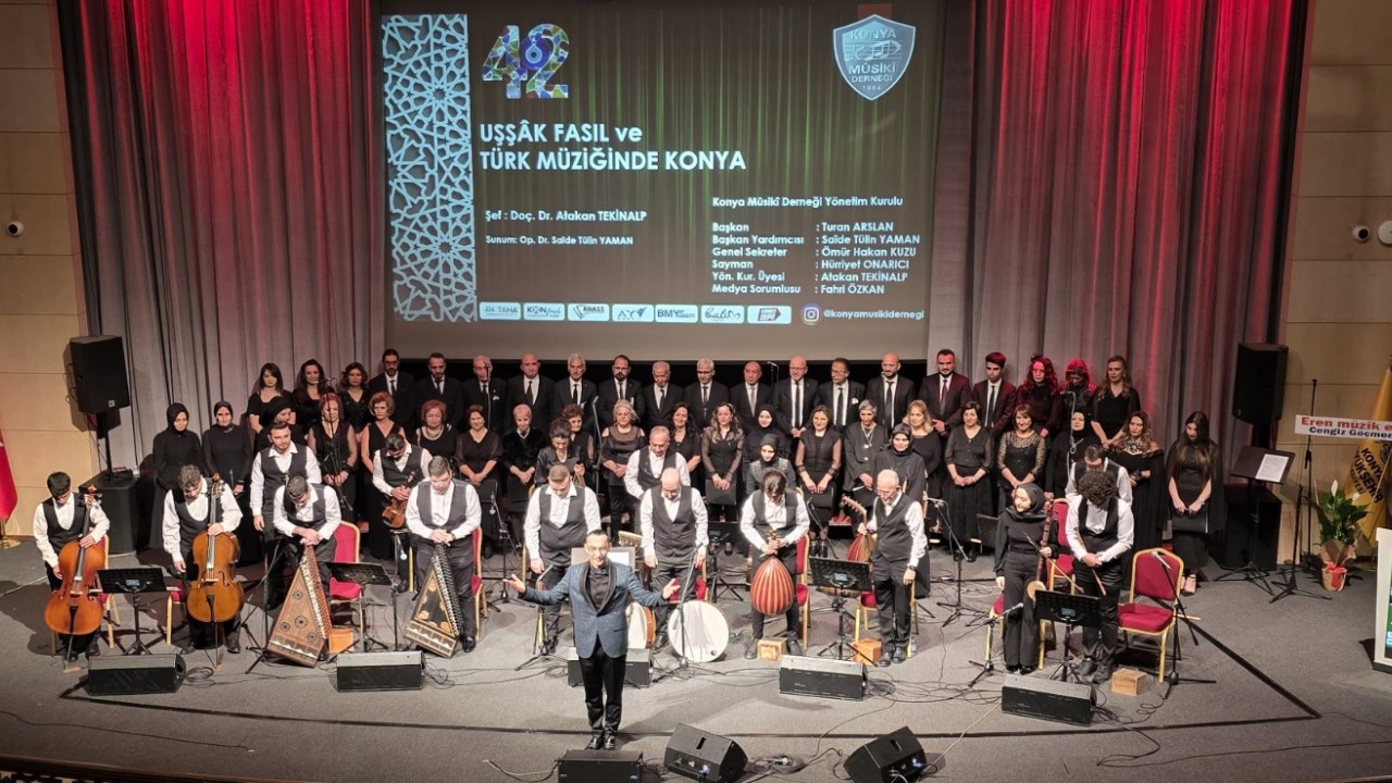 Konya Musiki Derneği’nden 42. yıla özel konser