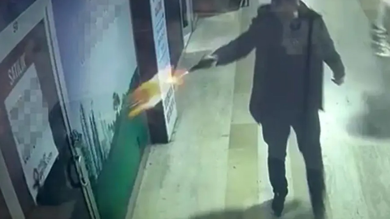 İş yerini kurşunlayıp kaçtı!