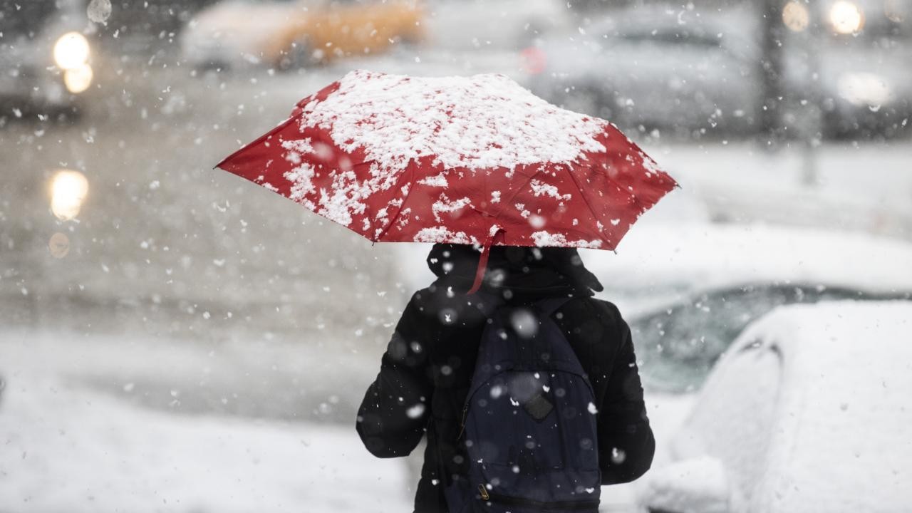 14 il için sarı kodlu uyarı: Kuvvetli yağış ve kar bekleniyor
