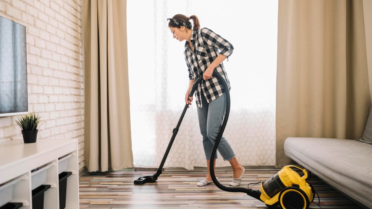 Günlük ve Derin Temizlik İçin Islak & Kuru Dikey Süpürge