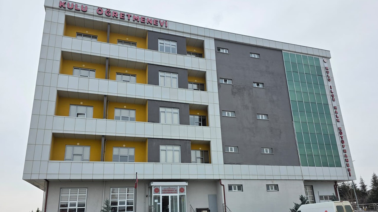 Kulu'da öğretmenevinde 2025 yılında 20 bin kişi konakladı, son 6 yılda ise bu rakam 100 bine ulaştı