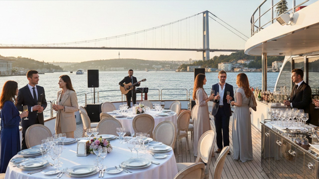 İstanbul Boğazı’nda Teknede Organizasyon Deneyimi