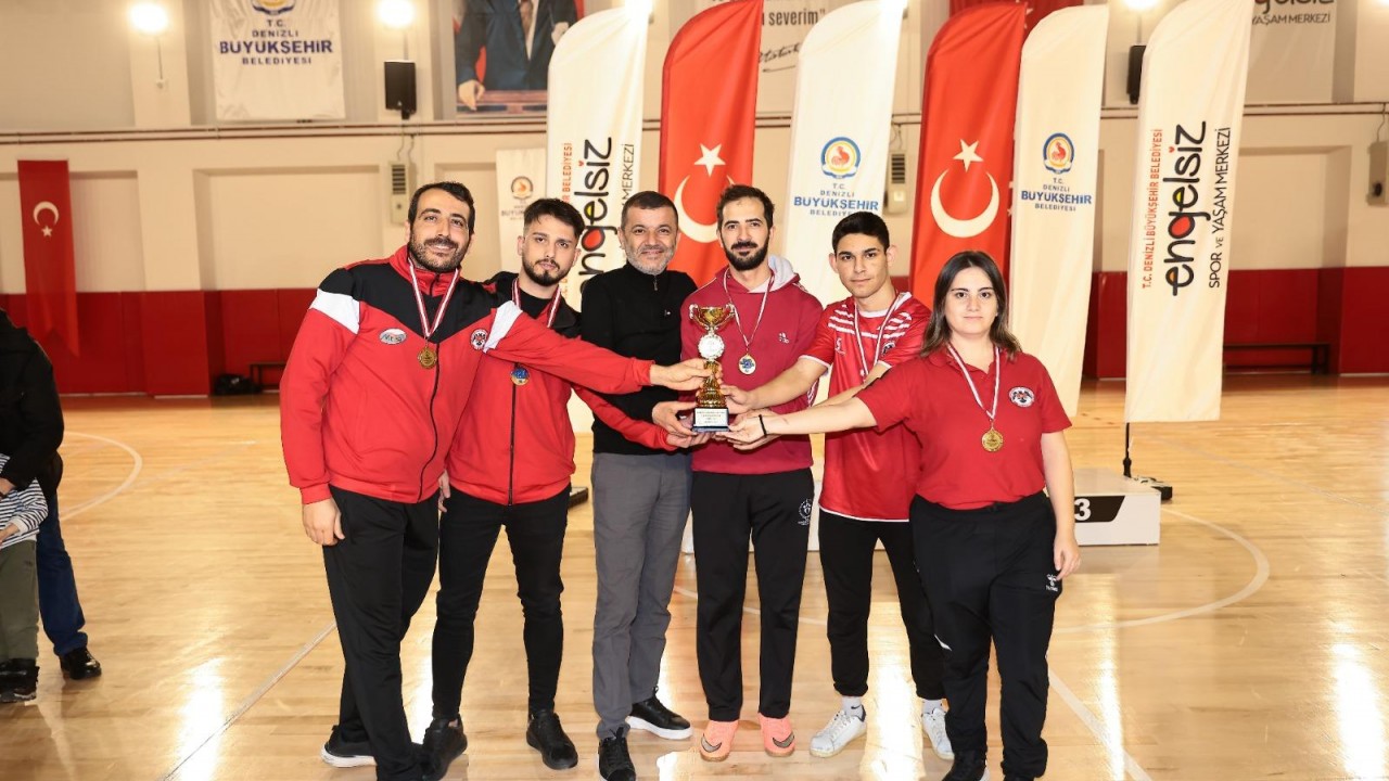 Anadolu Kartallı Görme Engelliler Spor Kulübü Denizli'de zirvede