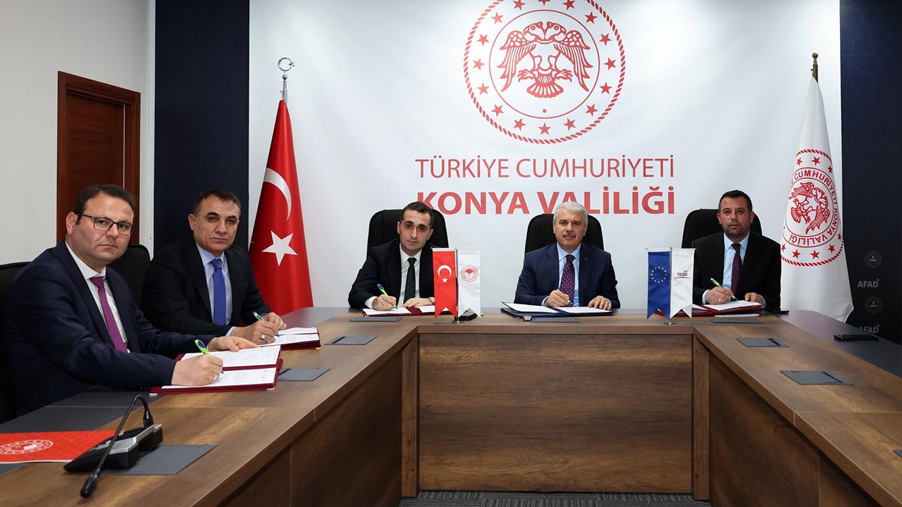 Hüyük ve Doğanhisar Yerel Eylem Grupları (YEG) protokol imza töreni gerçekleştirildi